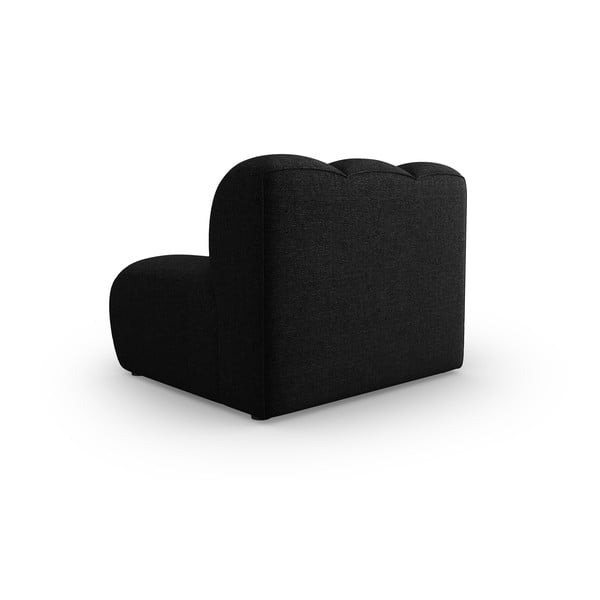 Modulinė sofa juodos spalvos/antracito spalvos (modulinė) Lupine – Micadoni Home-image-3