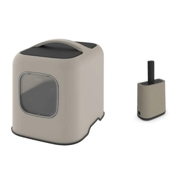 Kačių kraiko padėklas ir samtelių rinkinys smėlio spalvos Biala – Rotho