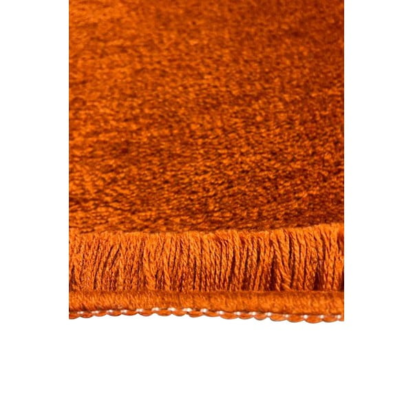 Oranžinės spalvos vonios kilimėlis 60x100 cm Colors Of – Foutastic-image-2