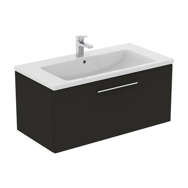 Pakabinama spintelė po kriaukle antracito spalvos 100x44 cm i.Life B – Ideal Standard-image-4
