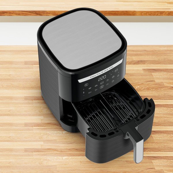 Juodos spalvos oro gruzdintuvė Easy Fry & Grill XXL EY801815 – Tefal-image-4