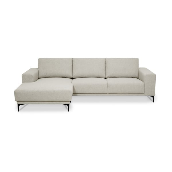 Kampinė sofa smėlio spalvos (su kairiuoju kampu) Chile – Scandic