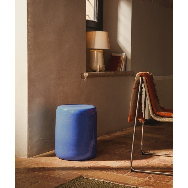 Iš keramikos apvalios formos sodo šoninis staliukas ø 35 cm Mesquida – Kave Home-image-2