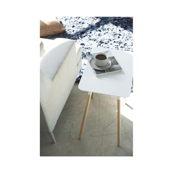 Iš metalo šoninis stalas 30x45 cm Plain – YAMAZAKI-image-2
