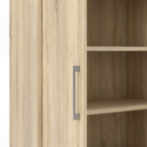 Modulinės lentynos dalis natūralios spalvos iš ąžuolo 84x105 cm Prima – Tvilum-image-4