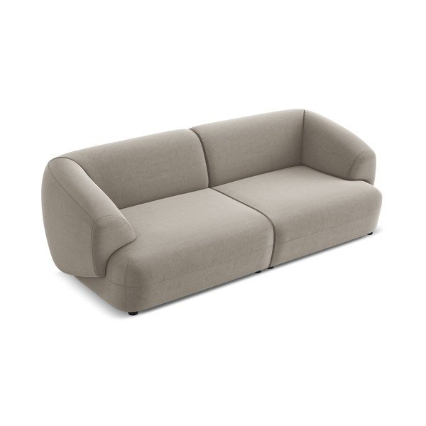 Smėlio spalvos iš velveto sofa 232 cm Moana – Makamii-image-3