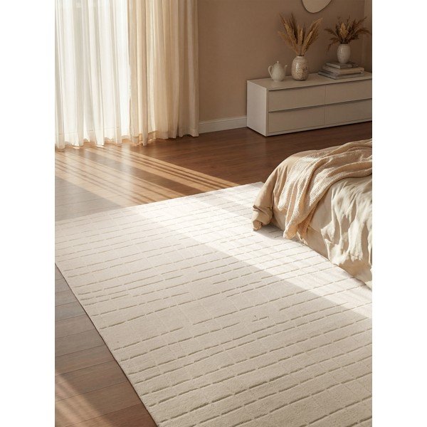 Kreminės spalvos iš vilnos kilimas 200x290 cm Kenso – Villeroy&Boch-image-1