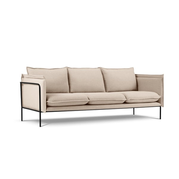 Smėlio spalvos sofa Interieurs 86 Andrea, 218 cm-image-1