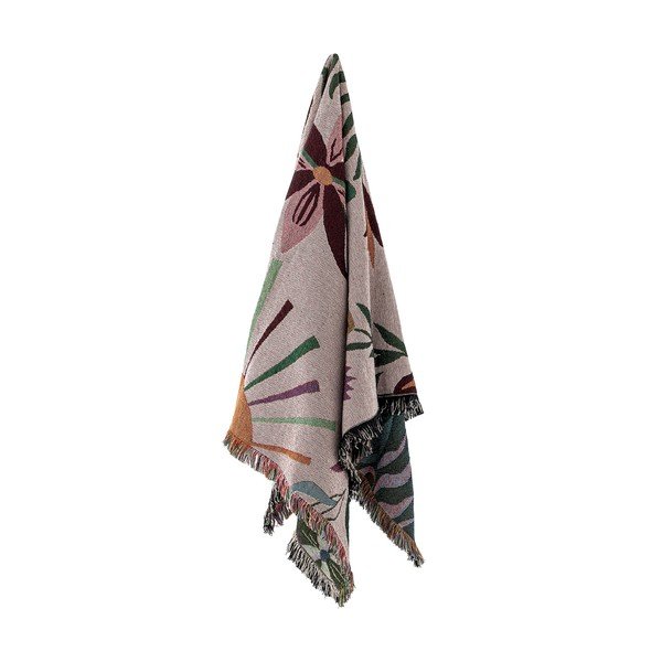 Iš medvilnės mišinio antklodė ir pledas 130x160 cm Yash – Bloomingville-image-4