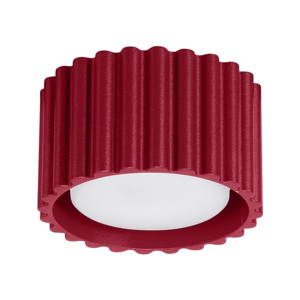 Bordo spalvos iš metalo taškinis šviestuvas ø 10 cm Zora – Sollux