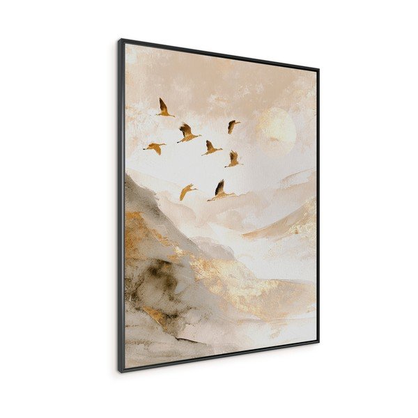 Spausdintas paveikslas su rėmeliu 60x80 cm Golden Peaks II – Styler-image-4