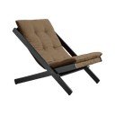 Karup Design Boogie Black/Mocca sulankstomas fotelis