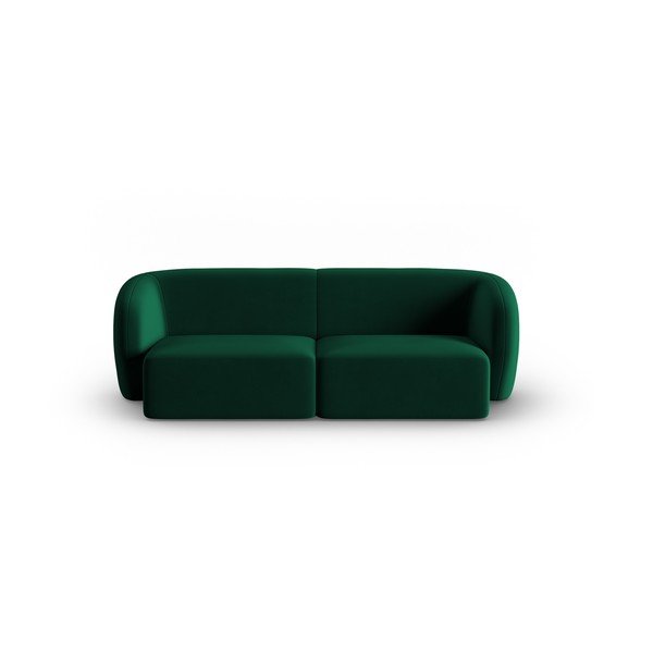 Žalios spalvos iš velveto sofa 188 cm Paolo – Milo Casa