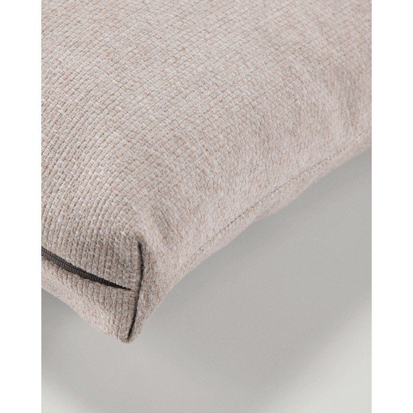 Iš šenilino dekoratyvinis pagalvės užvalkalas 45x45 cm Galene – Kave Home-image-1