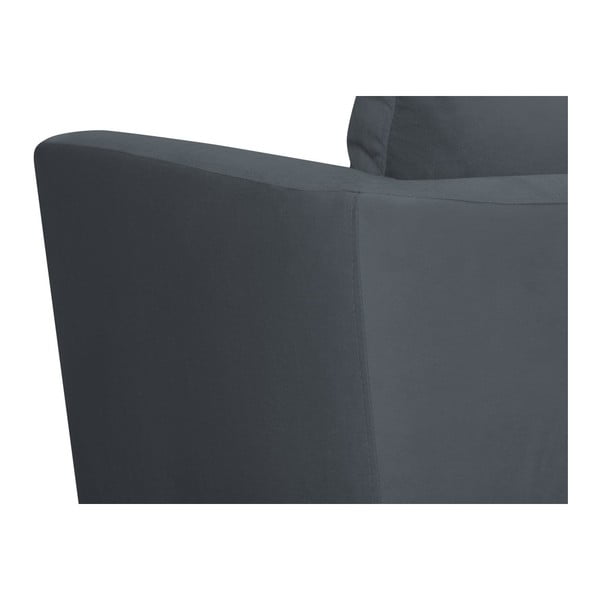 Tamsiai pilkas fotelis Mazzini Sofos Elena-image-3