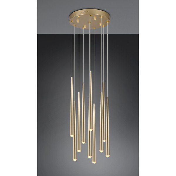 Auksinės spalvos kabantis šviestuvas LED ø 30 cm Cala – Trio Select-image-2