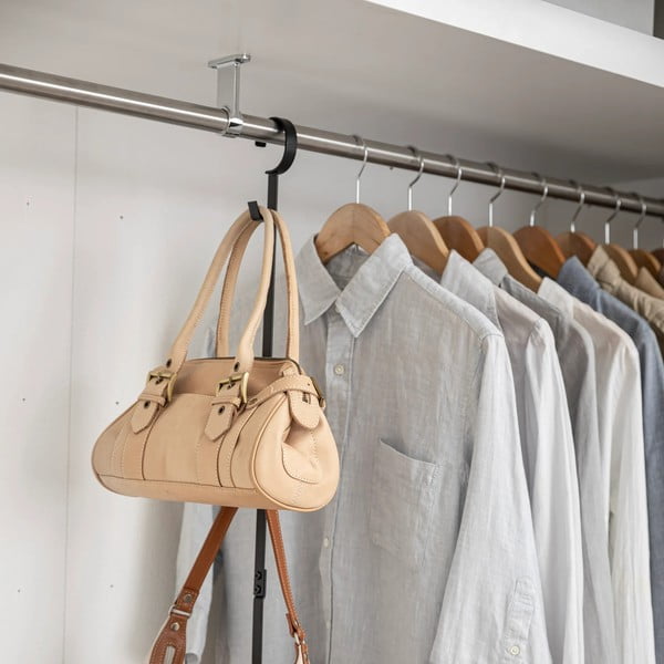 Pakabinamas iš metalo drabužių spintos organizatorius Smart – YAMAZAKI-image-3