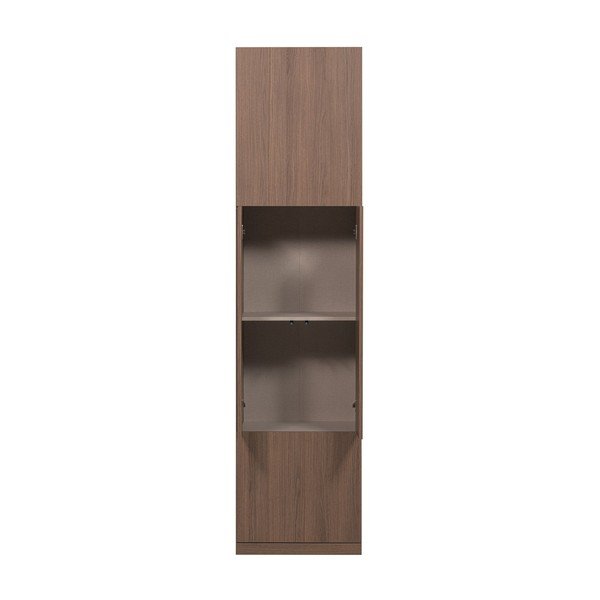 Tamsios natūralios spalvos modulinė spinta 54x215 cm Build – WOOOD