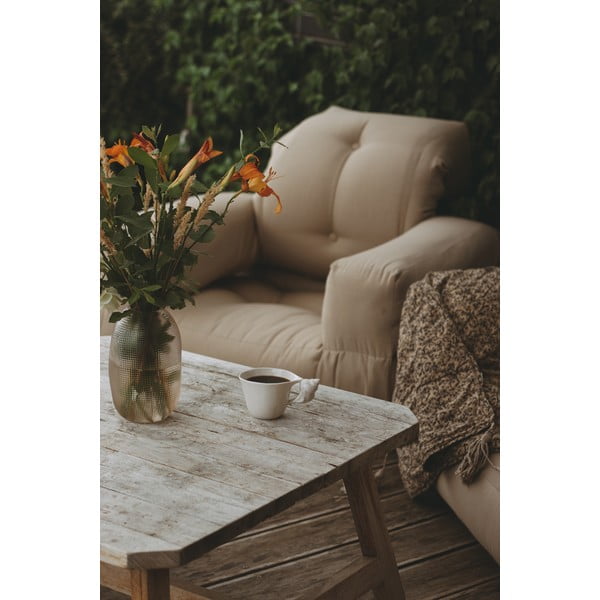 Smėlio spalvos sulankstoma kėdė Karup Design Design OUT™ Hippo Beige-image-4