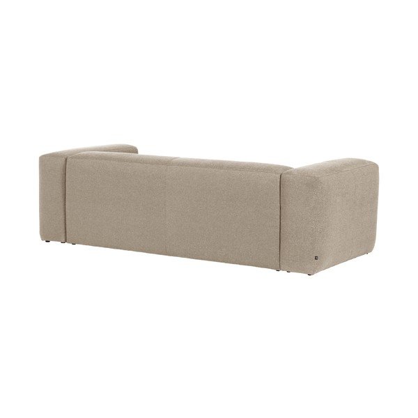 Smėlio spalvos sofa Kave Home Blok, 210 cm-image-3