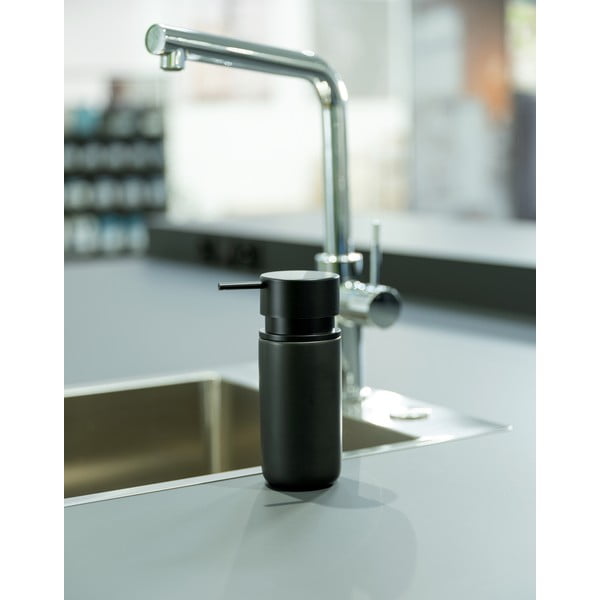 Juodos keramikinis muilo dozatorius Wenko Black Outdoor Kitchen Silo-image-1