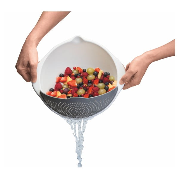 Baltas dubuo su kiaurasamčių 2in1 Metaltex, Ø 28 cm-image-3