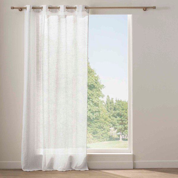 Baltos spalvos užuolaida 140x240 cm Yoko – douceur d'intérieur