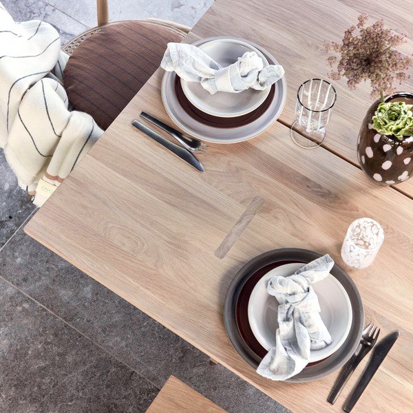 Terakotos spalvos iš terakotos lėkštės 2 vnt. ø 22 cm Yuka – OYOY Living Design-image-3