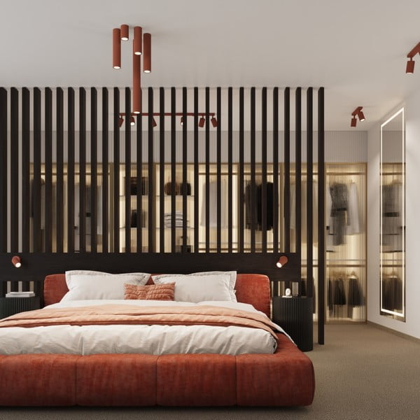 Raudonos plytų spalvos taškinis šviestuvas 8x16 cm Gleam – Sollux-image-4