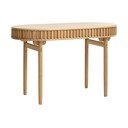 Rašomasis stalas iš ąžuolo 60x120 cm Carno – Unique Furniture