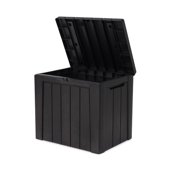 Tamsiai pilkos spalvos iš plastiko sodo daiktadėžė Urban – Keter-image-2