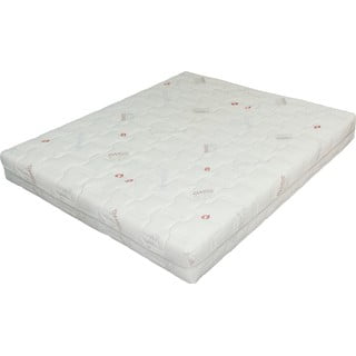 Vidutinio kietumo/minkštas apverčiamas čiužinys su spyruoklėmis 200x200 cm Herbal visco – Materasso