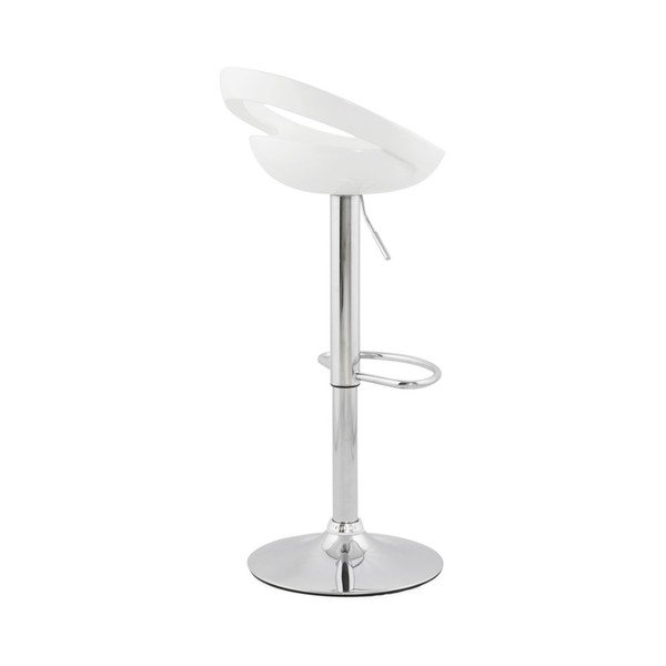 Balta "Kokoon Design Venus" reguliuojama pasukama baro kėdė-image-2