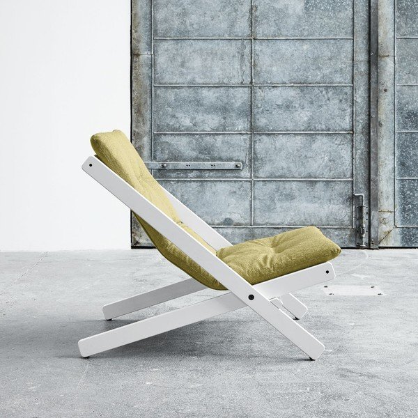 "Karup Boogie" sulankstoma kėdė Balta/Avocado Green-image-1