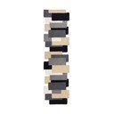 Iš vilnos kilimas pilkos spalvos 60x230 cm Collage – Flair Rugs