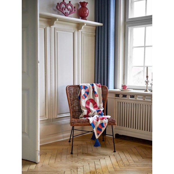Iš perdirbtos medvilnės antklodė ir pledas 130x160 cm Candice – Bloomingville-image-1