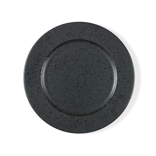 Juoda akmens masės lėkštė Bitz Basics Black, ⌀ 27 cm