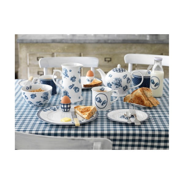 6 kamštinių padėkliukų rinkinys Creative Tops Vintage Indigo, 10,5 x 10,5 cm-image-2