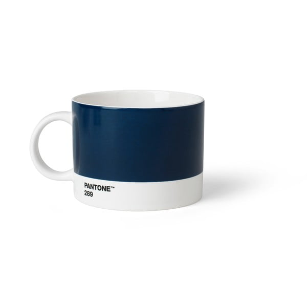 Tamsiai mėlynas arbatos puodelis Pantone, 475 ml