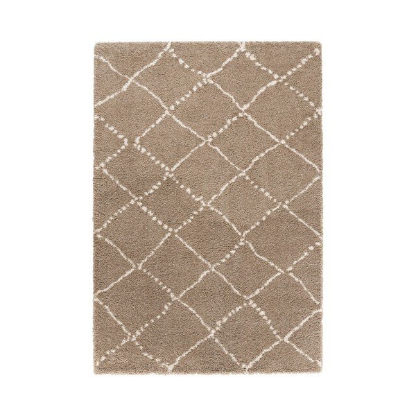 Rudas kilimas Mint Rugs Allure Ronno Brown Creme, 200 x 290 cm