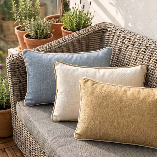 Dekoratyviniai pagalvių užvalkalai 2 vnt. 30x50 cm Linen – Mioli Decor-image-4