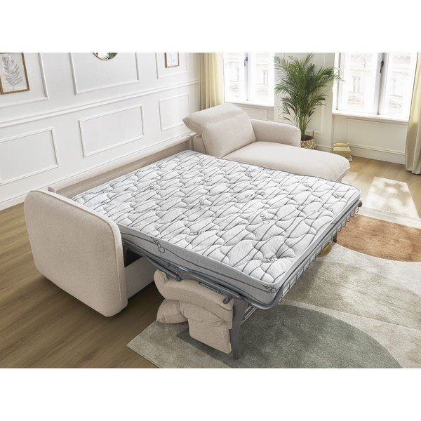 Smėlio spalvos kampinė sofa Achille – Bobochic Paris-image-1