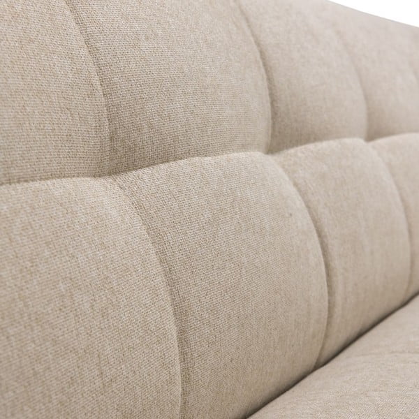 Smėlio spalvos kampinė sofa (su dešiniuoju kampu/su gultu) Tuil – Rodier-image-3