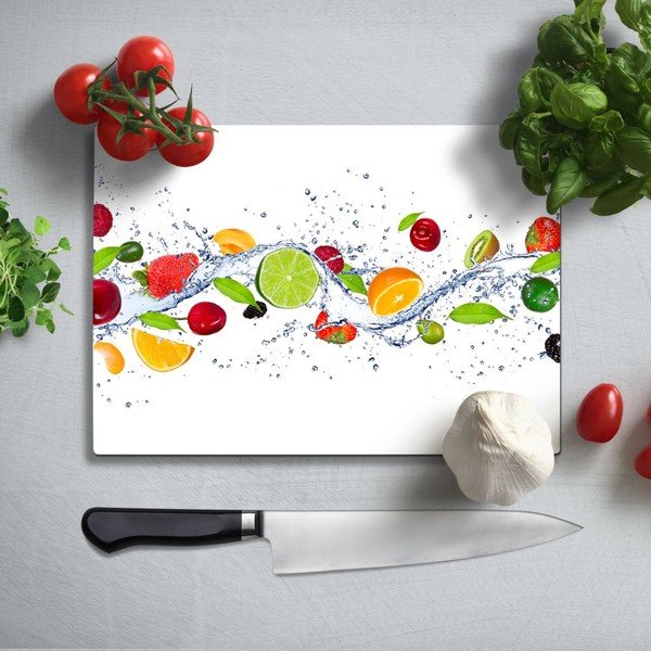 Stiklinė pjaustymo lentelė Insigne Fresh Fruit-image-2
