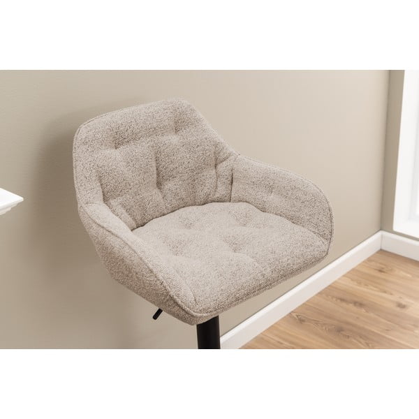 Su pasukimo funkcija baro taburėtės šviesiai pilkos spalvos 2 vnt. 109 cm Brooke – Actona-image-2