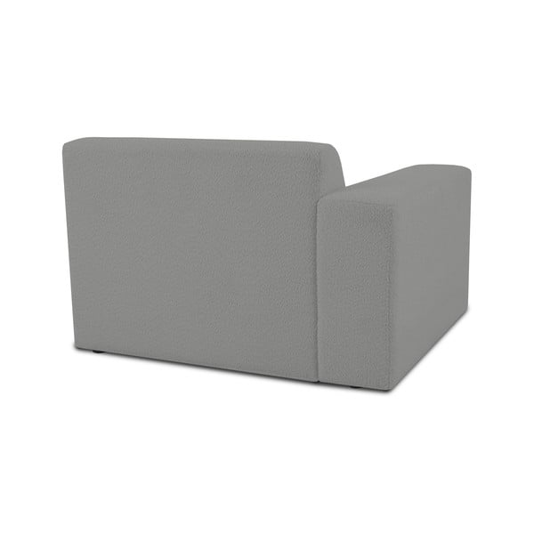 Iš boucle modulinė sofa pilkos spalvos (su kairiuoju kampu) Roxy – Scandic-image-2