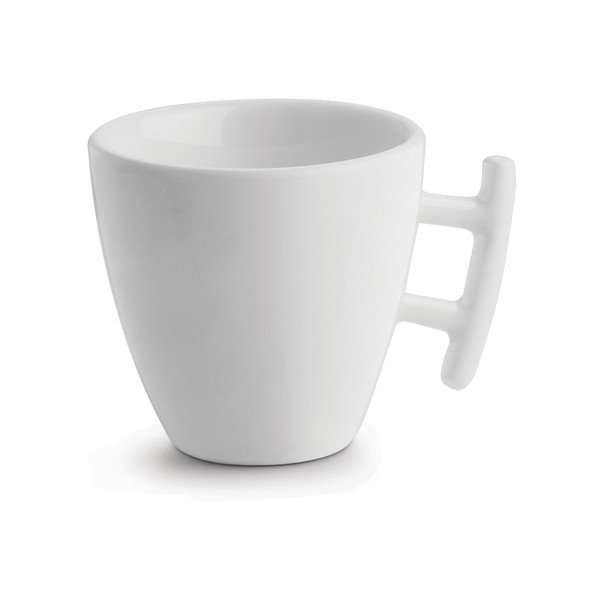 Baltos spalvos iš porceliano puodelis kapučino 165 ml Squito – BonBistro
