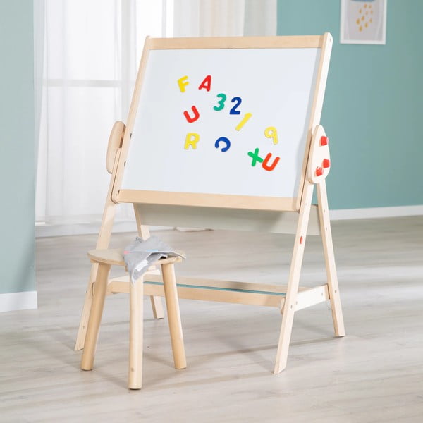 Stalas ir žymeklių lenta viename su "Roba Kids" mokymosi kėde-image-1