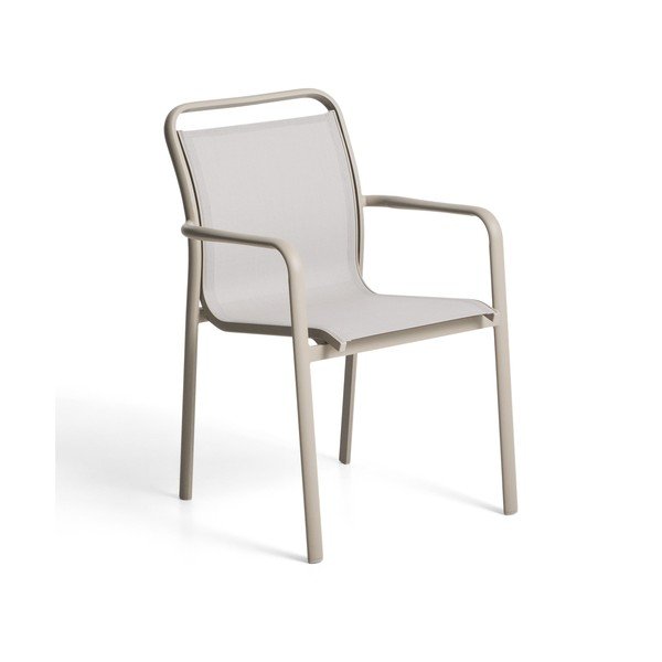 Taupe spalvos sodo kėdė Luri – Kave Home