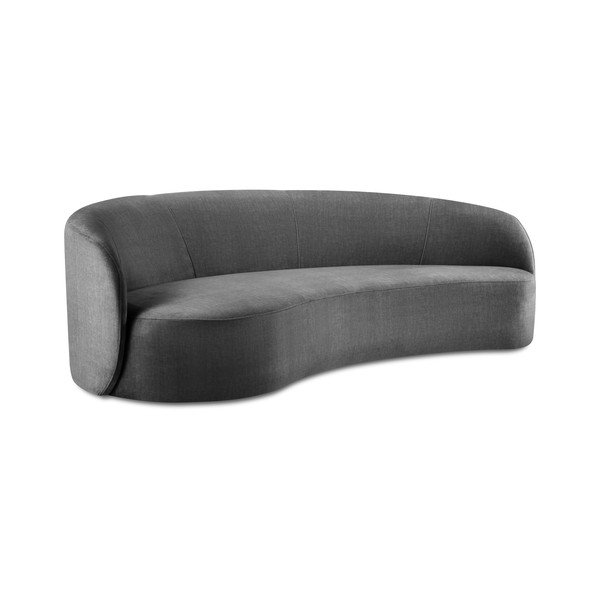 Pilka sofa su kairiuoju kampu Mazzini Sofas Debbie, 210 x 79 cm-image-2